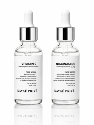 Kayaé Privé Niacinamide + Vitamin C Duo